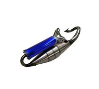 Motocicleta silenciador Escape Tubo De Escape Modificado Motocicleta para para JOG50 para JOG90 JYM90T, ZR50, Silenciador De Salida De Escape para Scooter Pequeño De 50 CC