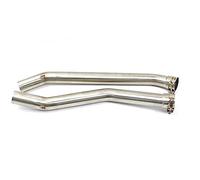 Motocicleta Silenciador para Kawasaki para ZX14-R para ZZR1400 2006-2016 de Escape de Motocicleta Slip-On Tubo de Enlace Medio Codo Pit Bike Tubo Enlace Catalítico Moto Scooter Silenciador(2006-2011)