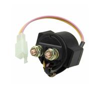 Motocicleta Solenoide Relé Arranque Arranque Eléctrico Motocicleta 2 Pines Para GY6 50 Cc 70 90 110 125 150 200 250 ATV, Interruptor Relé Solenoide Ciclomotor Go-Kart