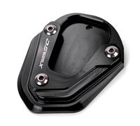 Motocicleta Soporte Base Para Caballete Lateral De Motocicleta Para VOGE DS625X DS900X DS525X DSX625 900 525 2024 2025 2026 Extensor Soporte Lateral Caballete Almohadilla(negro 1)