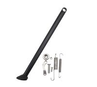 Motocicleta Soporte Caballete Lateral de estacionamiento/Compatible con KTM 250, 300, 350, 400, 450, 500, 530, XC, XCW, XCF, XCFW, EXC, EXC, EXCF, Six Days/Compatible con Husqvarna(Type B Black)