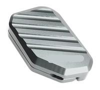 Motocicleta Soporte Lateral Ampliadora para Yamaha para XMAX300 para X-MAX300 125 250 400 Almohadilla Soporte Lateral Motocicleta Placa Extensión Pie Cabra CNC(A Titanium)