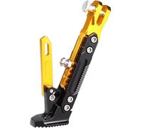 Motocicleta Soporte Lateral para Yamaha Iron MAX (Scooter) /Lexi 125 (Scooter), Ajustable Pata Cabra Motocicleta Pie Soporte Estacionamiento Pata Accesorio,Yellow