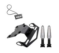 Motocicleta Soporte Matrícula Motocicleta Luz Y Guardabarros Trasero para Yamaha para Tenere 700 XTZ 700 T700 T7 2019-2024(A Set)