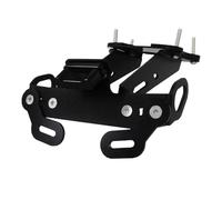 Motocicleta Soporte Matrícula para Guardabarros Trasero Portamatrícula con Luz Intermitente para Yamaha MT-09 MT09 SP 2021-2022(Black)