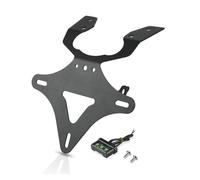 Motocicleta Soporte Matrícula para Motocicleta con Luz para Benelli 300 302S 600 TNT600 BN302S BN300(Type A 1)