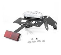 Motocicleta Soporte Matrícula Trasera Motocicleta Luz Organizador Trasero Eliminador Guardabarros para G310GS 2018-2024 G310R 2017-2024(Clear with Reflector)