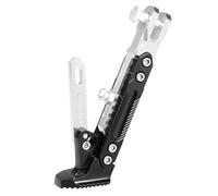 Motocicleta Soporte Pie Estacionamiento para Aprilia RSV4 APRC 2011,Pata de Cabra Universal para Motocicleta Aluminio Ajustable,A/Silver