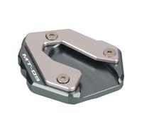 Motocicleta Soporte Placa Extensión Caballete Lateral Motocicleta Para Yamaha MT-09 MT09 MT 09 2014-2020 Almohadilla Soporte Pata, Ampliación Base Lateral Caballete Almohadilla(Titanio)
