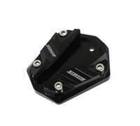 Motocicleta Soporte Soporte Para Caballete Lateral De Motocicleta Para ZONTES 368G 368K 368E 368 K E G Placa Extensión Para Lateral Caballete Almohadilla(Negro)