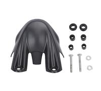 Motocicleta spoiler delantero negro ABS delantero de la rue delantera cubierta de pico resistencia al viento Reducción de la apariencia mejora para el trazador 9 GT 2021 2023