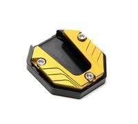 Motocicleta Stand Extensión Pad Extensor De Pata Cabra Motocicleta Aleación Aluminio Universal Soporte Pie Lateral Almohadilla Accesorios Placa