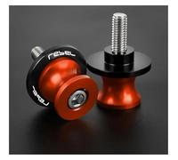 motocicleta Swing Arm Spool Sliders Soporte Para HON@&DA Rebel 250 300 Rebel500 1100 2017 2018 2019 2020 2021 Accesorios CNC Aluminio Basculante Carrete Deslizante Tornillos Para Caballete Trasero(Ora