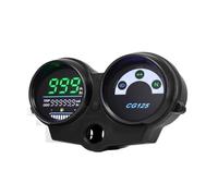 Motocicleta Tacómetro Accesorios Digitales LED para Motocicleta, velocímetro de una Pieza para Panel CG125 2000 a 2008, Ventilador 125 para Titan 2013