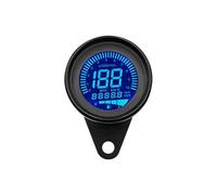 Motocicleta Tacómetro Accesorios para Motocicletas, odómetro de 12 V CC, velocímetro Digital, tacómetro, Indicadores, luz Nocturna, Panel Instrumentos