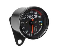 Motocicleta Tacómetro Odómetro para motocicleta, tacómetro digital con retroiluminación LED, accesorios para