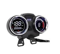Motocicleta Tacómetro Tacómetro digital para motocicleta, odómetro, medidor, pantalla grande, antirreflejo, multifunción, tablero de instrumentos
