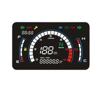 Motocicleta Tacómetro Tacómetro digital para motocicleta para GROM MSX125 para DREAM EX5, pantalla LED, odómetro, tablero, nivel, indicador de velocidad