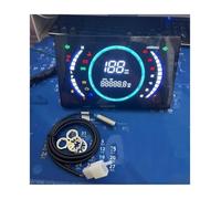 Motocicleta Tacómetro Tacómetro digital universal para motocicleta, RPM y temperatura del agua, solo para motores de un cilindro