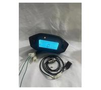 Motocicleta Tacómetro Tacómetro universal para motocicleta con retroiluminación, ajuste del odómetro digital para 1, 2 y 4 cilindros