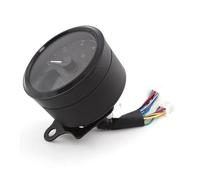 Motocicleta Tacómetro Velocímetro para Motocicleta de 12 V, 2/4 Cilindros, con Soporte, tacómetro, medidor Combustible, Indicadores Tablero, odómetro cuadrante, indicador Digital