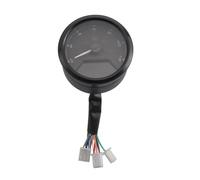 Motocicleta Tacómetro Velocímetro para Motocicleta de 12 V, 2/4 Cilindros, con Soporte, tacómetro, medidor Combustible, Indicadores Tablero, odómetro cuadrante, indicador Digital