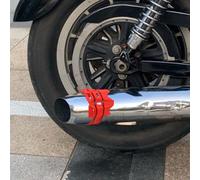 Motocicleta Tail Pipe Guard | Elastic Muffler Tailpipe Protection Cover, Anillo versátil para hombres, adultos, entusiastas de la equitación, familia y amigos, Prevención de daños y mejoras de