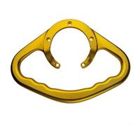 Motocicleta Tanque de combustible Barra de agarre Pasajero Manija - Para CNC Aleación de Aluminio - Para Kawasaki (Oro)