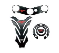Motocicleta Tanque Protector Pegatinas Protectoras Para Tanque De Combustible Y Aceite Motocicleta Para YZFR1 YZF R1 YZF1000 2002 2003 2004 2005 2006