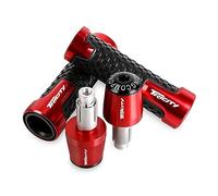 motocicleta Tapa De Cubierta De Extremo De Agarre De Manillar De Barra De Mango Antideslizante Para Tricity125 Tricity155 Tricity300 2018-2022 2023 extremo del mango(Red)