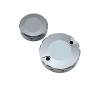 Motocicleta Tapa Depósito Líquido Frenos Accesorios Tapas De Líquido De Freno Delantero Y Trasero para Motocicleta para FTR1200 FTRX100 FTR 1200 X100 2019-2024 Tapa del Depósito De Líquido De Freno