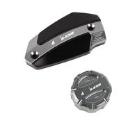 Motocicleta Tapa Depósito Líquido Frenos Cilindro De Líquido De Freno Delantero Y Trasero para Motocicleta, Tapa De Depósito Maestro, Tapa De Bomba De Freno para NI&NJA 650 2017-2022