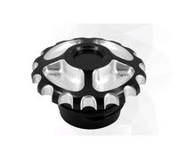 Motocicleta Tapa tanque combustible Tapa Tanque Gasolina Motocicleta Ventilada Para Combustible Y Aceite Para Touring Para Road King Para Softail Para Fat Bob Para Sportster XL 883 48
