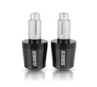 motocicleta Tapas De Extremo De Manillar De Motocicleta De 7/8 "22MM Para BMW G310GS G 310GS G 310 GS G310gs 2017 2018 Cubiertas De Manillar extremo del mango(Black-Black)