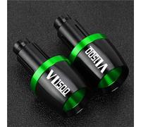Motocicleta Tapas De Extremo Tapones para Los Extremos del Manillar De Motocicleta para Suzuki VL1500 para Intruder 1998 1999-2004 C90 para Boulevard 2005-2006 Tapón Puños Tapón Ends