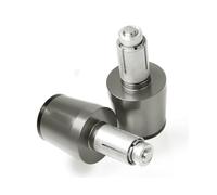 motocicleta Tapas De Manillar De Motocicleta/empuñaduras De Manillar Para CB400 VTEC CB1 CBR250 CBR400 NSR250 CBR900RR CBR600 SHADOW VTR250 VFR750 extremo del mango(Grey)