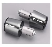 motocicleta Tapón Antivibración Para Manillar De Motocicleta Para SUZUKI V-Strom 650 V-Strom 650 VStrom 650 2004-2021 extremo del mango(Grey)