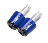 motocicleta Tapones Antivibración Para Manillar De Motocicleta Para Ducati Scrambler 2015-2016 extremo del mango(Blue)