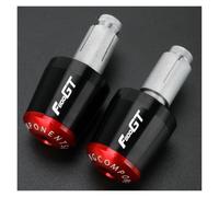 motocicleta Tapones De Contrapeso Para Manillar De Motocicleta Para BMW F800GT 2013, 2014, 2015 Y 2016 extremo del mango(Black red)