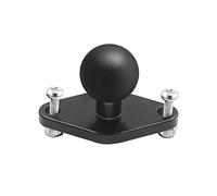 Motocicleta teléfono móvil GPS soporte soportes fijo 25mm goma bola cabeza adaptador motocicleta montaje placa base accesorios bola cabeza adaptador