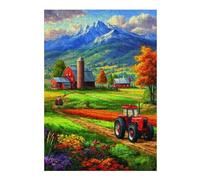 Motocicleta Todo Terreno Puzzle 300 Piezas Educativo Familiar Interactivo Carrera del país Rompecabezas 3D para Toda La Familia Aliviar Estrés Decoración Hogar Portátil 300 PCS