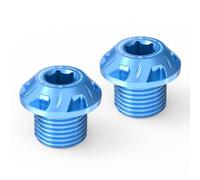 Motocicleta Tornillo Compatible Con Surron Para Light Para Bee Para XS L1E Tornillo De Tuerca De Perno De Eje De Rueda Delantera De Motocross Tornillos De Motocicleta De Motocross Eléctrica(Blue)