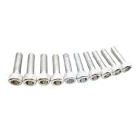 Motocicleta Tornillos 10piezas Tornillo Moto Colorido 6M Tornillos Piezas Moto Tornillo Universal 6MM Decorativo Scooter Accesorio Moto Pernos De Sujeción