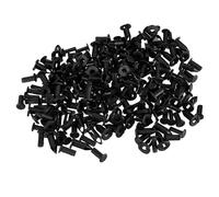 Motocicleta Tornillos Compatible Con Para Tancher Para Rubicon Para Rincon 100Piezas 20mm Negro Motocicleta Remache Sujetador Barro Aletas Parachoques Empuje Clip Retenedor