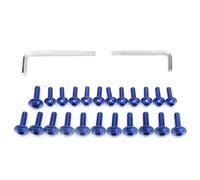 Motocicleta Tornillos Compatible Con Yamaha Para YZFR1 Para R6 Para R3 2004-2008 158PCS Universal Moto Carenado Tornillos Tuercas Kit Moto Body Work Tornillo