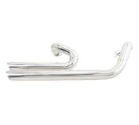 Motocicleta Tubo Conexión Silenciador Para Drag Para Star Para V Star 400 650 XVS650 XVS400 Para DRAGSTAR 400 650 Tubo Escape Motocicleta Silenciador Escape Enlace Completo(WHITE)