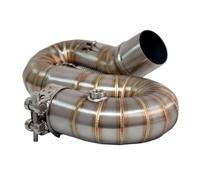 Motocicleta Tubo Enlace silenciador Tubo de enlace intermedio Para escape para motocicleta para CBR1000RR CBR 1000RR CBR1000 RR 2008-2017, línea tubo deslizante Roundabout 51 mm