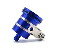 Motocicleta Universal Depósito de Líquido de Frenos Embrague Copa de Aceite para GSXR 600 750 1000 GSR 600 750 1000/ SV 650 SV 650S SV 1000 SV 1000S(Azul)