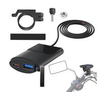 Motocicleta USB Fast Charger, motocicleta USB Charger Adaptador USB de PD