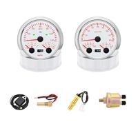 motocicleta velocímetro 2 Velocímetros GPS De 85Mm Voltímetro Tacómetro Indicador Temperatura Del Agua Medidor Presión Aceite Kit Instrumentos 3 En 1(WS Option)